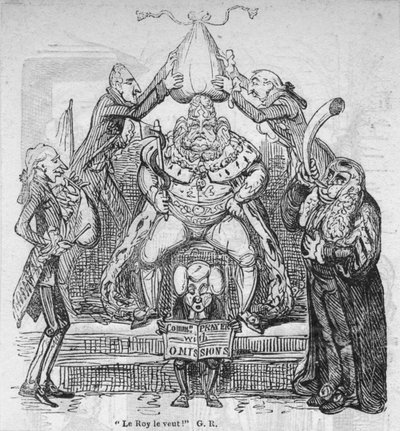 Roy akarja! G.R., 1820. sz. alkotó: George Cruikshank