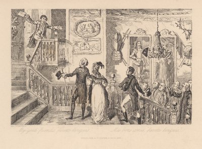 Jó barátaim, „favete linguis” alkotó: George Cruikshank