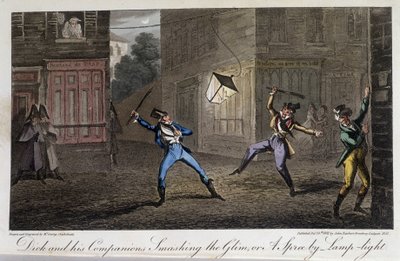 Éjszakai felvétel: Hustle and Noise – David Carey, London "" Life in Paris" című filmjében alkotó: George Cruikshank