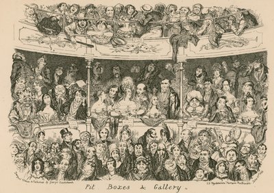Gödör, dobozok és galéria alkotó: George Cruikshank