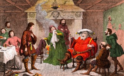 Jelenet a IV. Heneryből, írta Shakespeare (chomo) alkotó: George Cruikshank