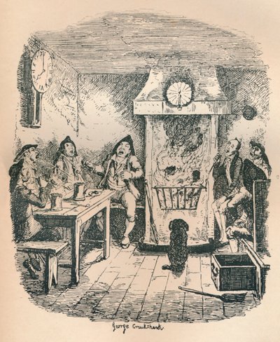 Scotland Yard, c1900. alkotó: George Cruikshank