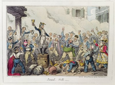 Scud Hill, kiadó: James Robins és társai, 1825. október (színes metszet) alkotó: George Cruikshank