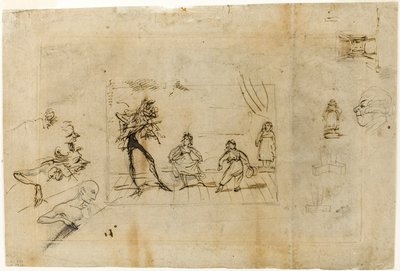 Tanulmány a Táncleckéhez, 2. rész: A menüett alkotó: George Cruikshank