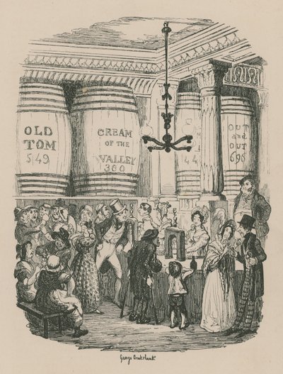 A Gin Shop alkotó: George Cruikshank