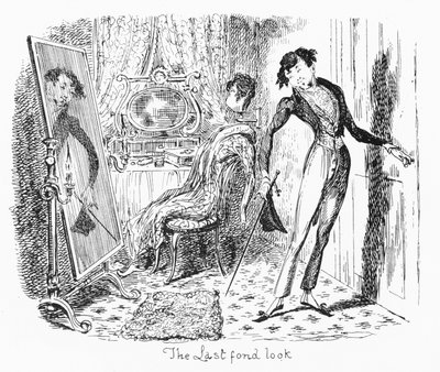 The Last Fat Look (metszet) alkotó: George Cruikshank