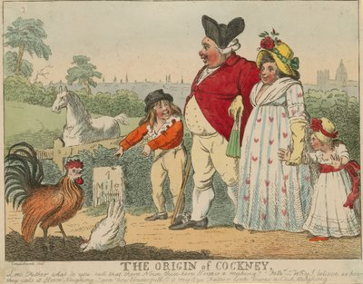 A cockney eredete alkotó: George Cruikshank