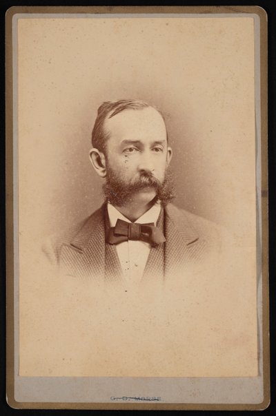 Daniel Coit Gilman portréja 1831-1908, 1875 körül. alkotó: George Daniels Morse
