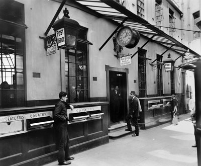 Lombard Street Post Office, City of London, c 19. század vége – 20. század eleje alkotó: George Davison Reid