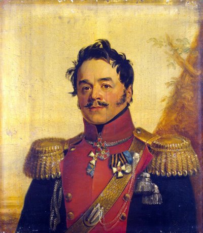 Nyikolaj Grigorjevics Scserbatov gróf (1777-1845) portréja – George Dawe (1781-1829). Olaj, vászon, 1825 előtt. Mérete: 70x62,5 cm. Állami Ermitázs, Szentpétervár alkotó: George Dawe