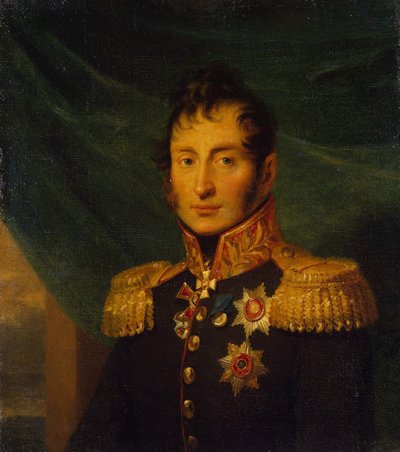 Nyikolaj Alekszejevics Tucskov portréja 1765-1812, 1825 előtt alkotó: George Dawe
