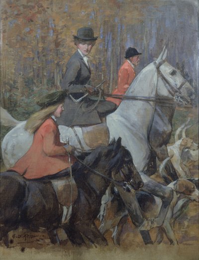 Vadászat alkotó: George Denholm Armour