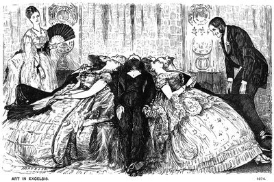 Művészet Excelsisben, 1874 1891. alkotó: George du Maurier