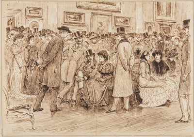Fielding úr, mi a véleménye ezekről a képekről? Ez a művészet, privát nézet a Grosvenor Galériában alkotó: George du Maurier