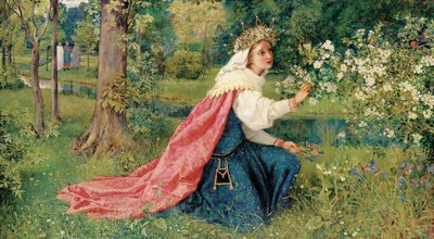 Matilda – Dante, Purgatórium, 28. ének alkotó: George Dunlop Leslie
