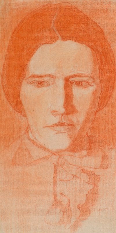 A művész anyjának portréja alkotó: George Dutch Davidson