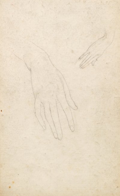 A kezek tanulmányozása alkotó: George Dutch Davidson