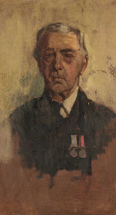 B. Baxter portréja, 90. és 41., 1920 körül (olaj, tábla) alkotó: George Edmund Butler