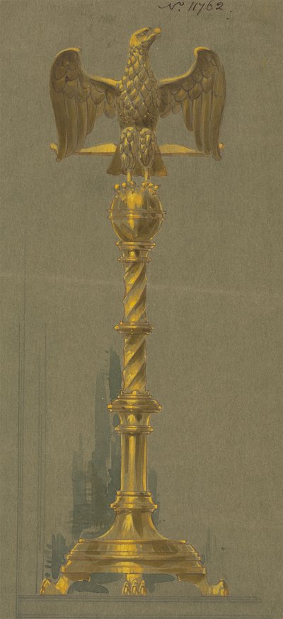 Jones és Willis, fém- és famunkások, valamint birminghami és londoni templombútor-gyártók számára készült tervek alkotó: George Edmund Street