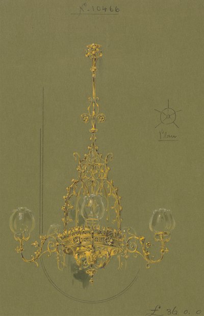 Jones és Willis, fém- és famunkások, valamint birminghami és londoni templombútor-gyártók számára készült tervek alkotó: George Edmund Street
