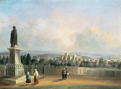 A Régi Kormányzati Ház látképe, Sydney, 1843-60 körül (panel) alkotó: George Edward Peacock