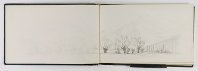 (Vázlatfüzet) Aigle közelében alkotó: George Elbert Burr