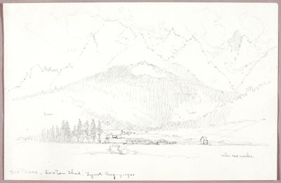Bad Moos, Sexten Thal, Tirol alkotó: George Elbert Burr