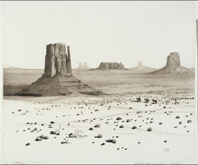 Sivatagi emlékművek, Arizona alkotó: George Elbert Burr