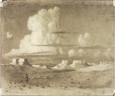 Este, navahó föld, Arizona alkotó: George Elbert Burr