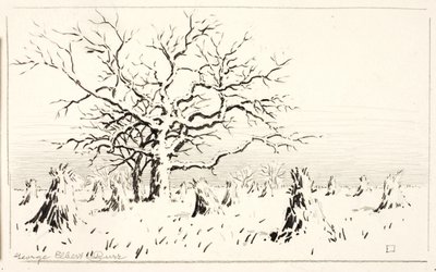 A metszés motívuma alkotó: George Elbert Burr