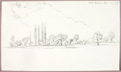 Evian közelében alkotó: George Elbert Burr