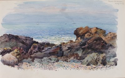 Nevin, Észak-Wales, 1899. alkotó: George Elbert Burr