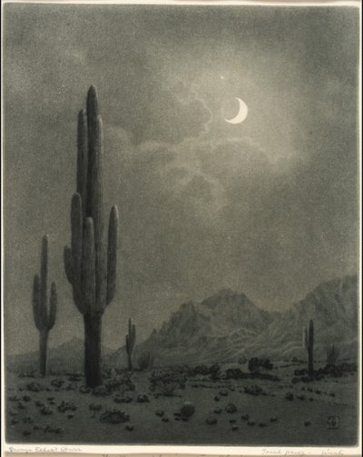 Újhold és esthajnalcsillag, Phoenix alkotó: George Elbert Burr
