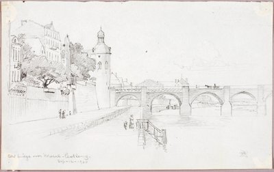 Régi Mosel-híd, Koblenz alkotó: George Elbert Burr