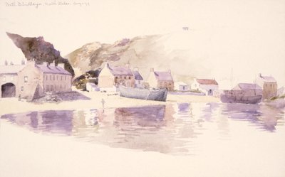 Porth Dinlleyn, Észak-Wales, 1899. alkotó: George Elbert Burr