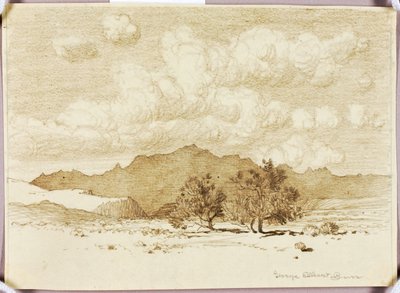 Cím nélkül (rajz nyomathoz) alkotó: George Elbert Burr