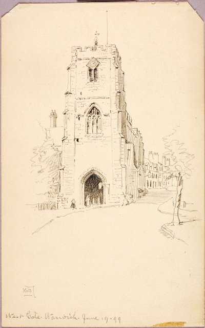 West Gate, Warwick alkotó: George Elbert Burr
