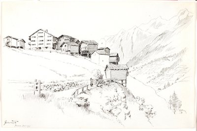 Zermatt alkotó: George Elbert Burr