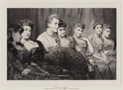 Tisztességes kritikusok alkotó: George Elgar Hicks