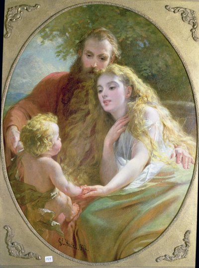 Szülőség, 1872 alkotó: George Elgar Hicks