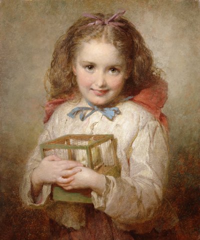 A születésnapi ajándék alkotó: George Elgar Hicks