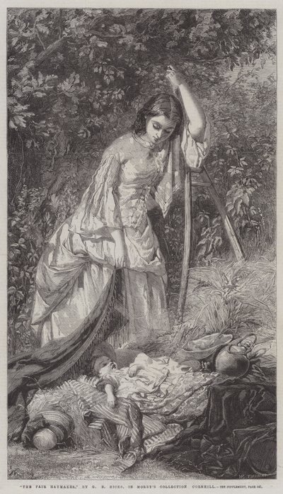 A Fair Haymaker alkotó: George Elgar Hicks