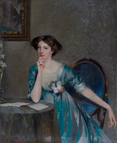 Lady Margaret Sackville portréja, 1910 körüli évek alkotó: George F. Henry