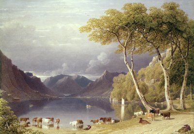 A tóvidéki Ullswater vezetője alkotó: George Fennel Robson
