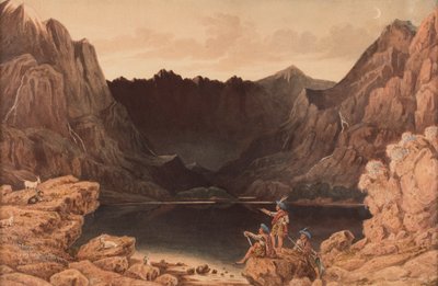 Loch Coruisk, Skye-sziget alkotó: George Fennel Robson