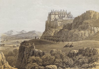 Stirling-kastély (chromolitho) alkotó: George Fennel Robson
