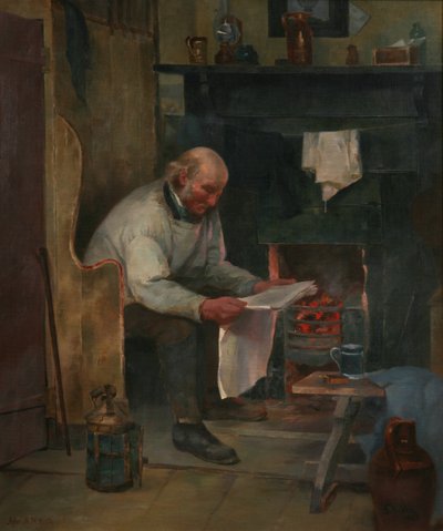 Elégedettség, 1895 alkotó: George Ficklin