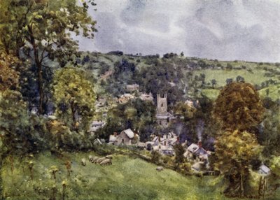 Bodmin (színes litho) alkotó: George Franck Nicholls
