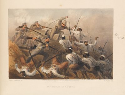?Egy bevetés visszaverése?, 1857 alkotó: George Francklin Atkinson