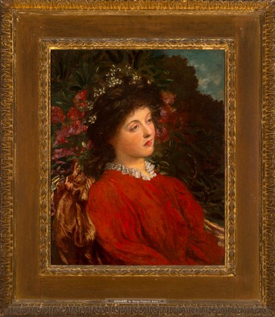 Eveleen Tennant (később Mrs. F.W.H. Myers) portréja, 1876 (olaj, vászon) alkotó: George Frederic Watts